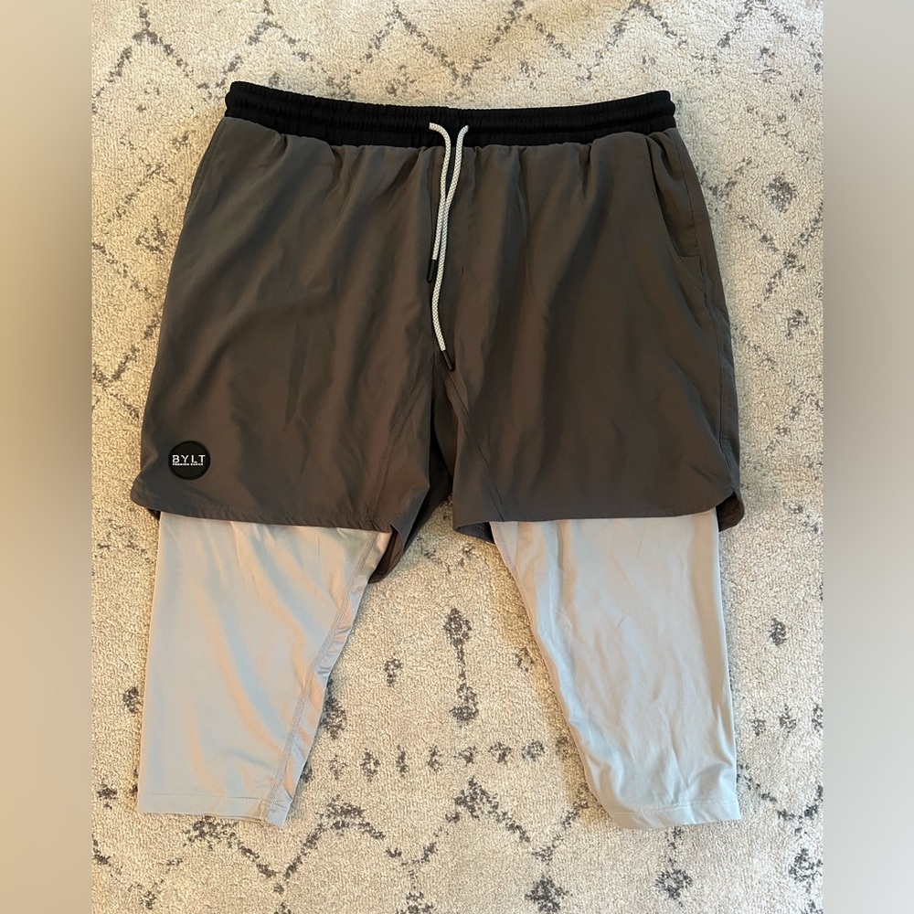BYLT Swift Short with Built In Compression Pants - XXL